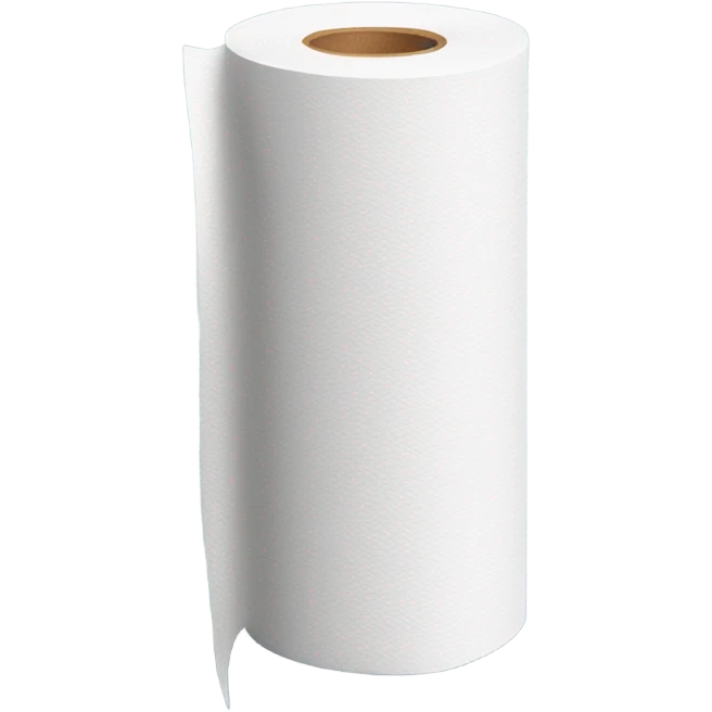 paper towel roll vertically standing emoji
