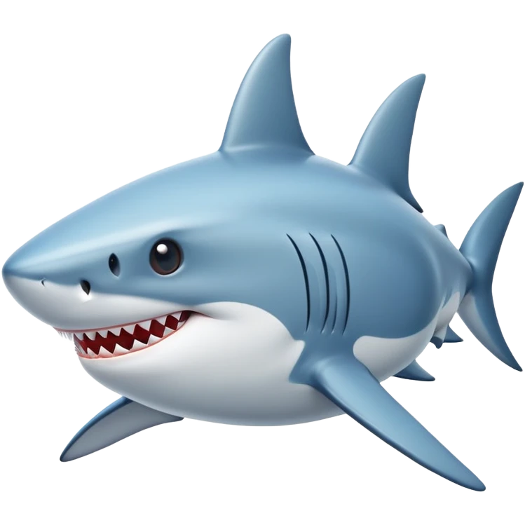 Shark with a bonnet emoji