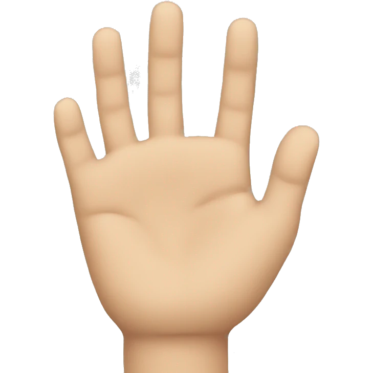 Hand emoji