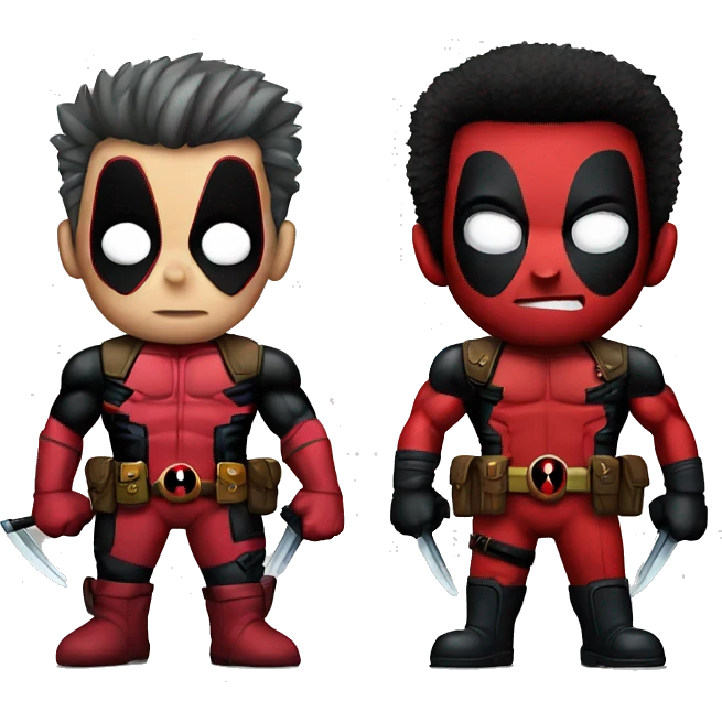 Deadpool wolverine emoji