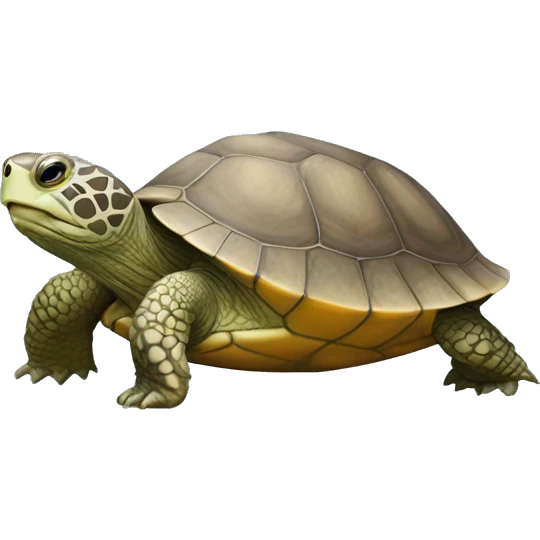 Diamondback terrapin turtle emoji