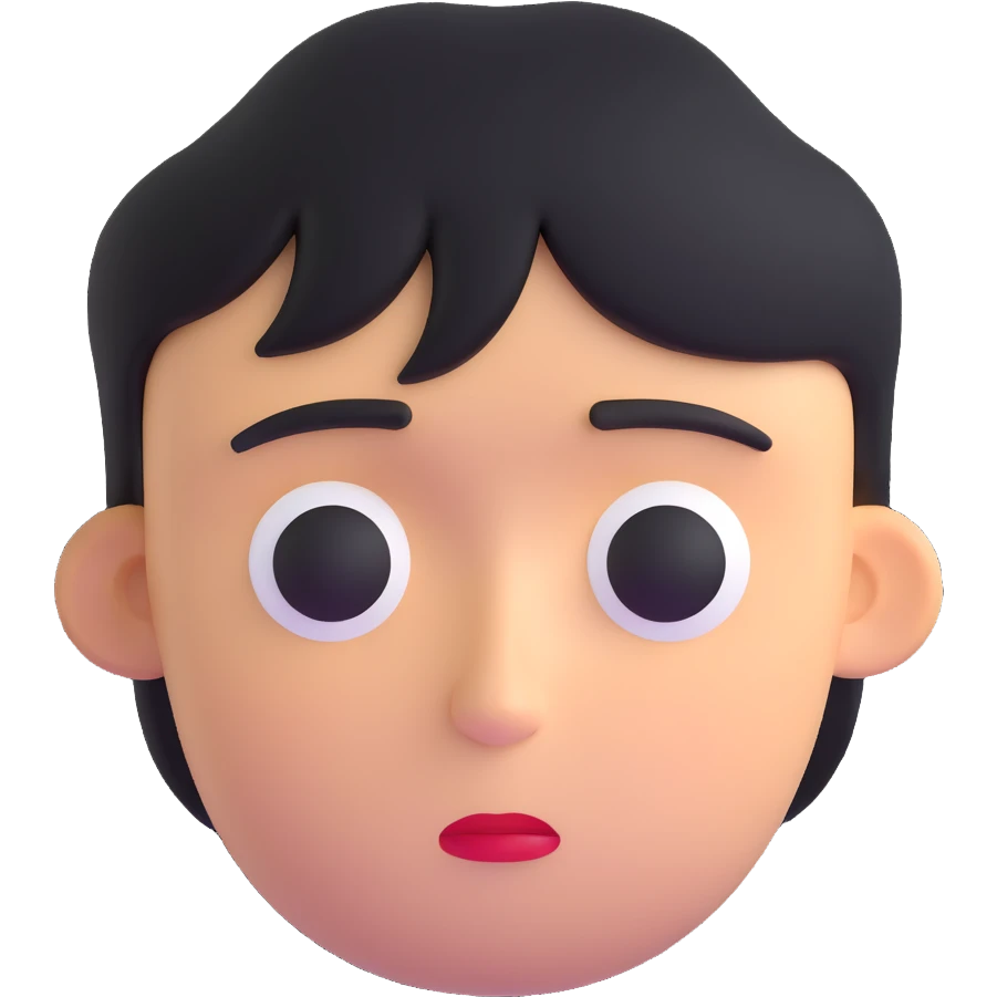 sad face emoji