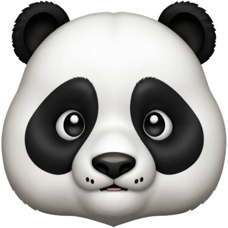 Increasingly impatient panda  emoji