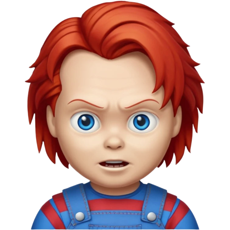 Un emojin de chuky emoji