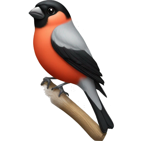 bullfinch bird emoji
