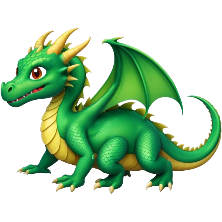 Dragon pooping emoji
