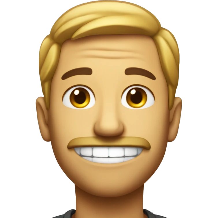 Smug smirk emoji
