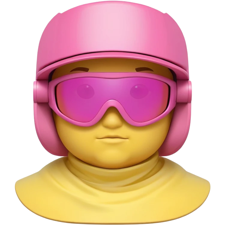 extremely thick chunky sporty pink shield visor sunglasses, ultra robust bulky frame, massive build, one-piece lens, maximum thickness emoji