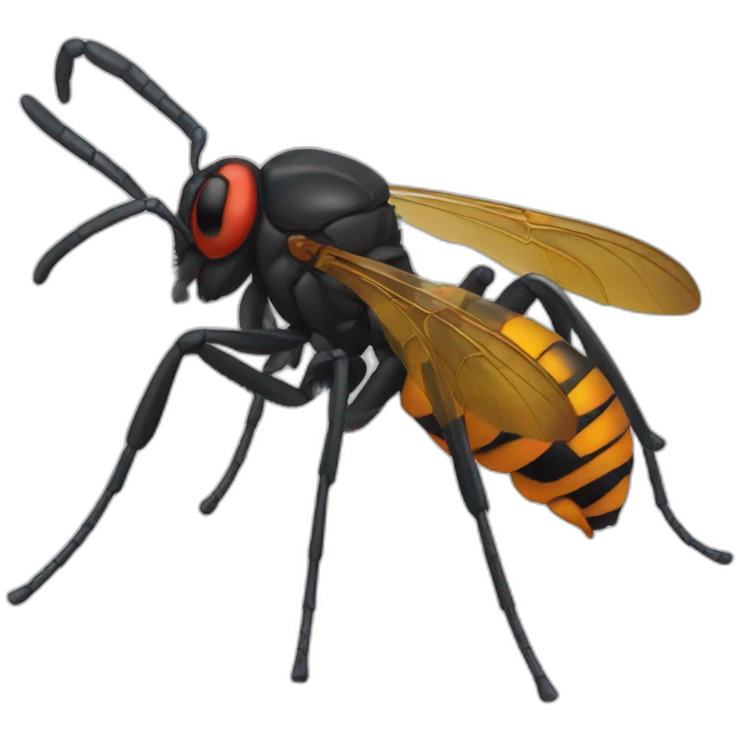 Spider Wasp emoji