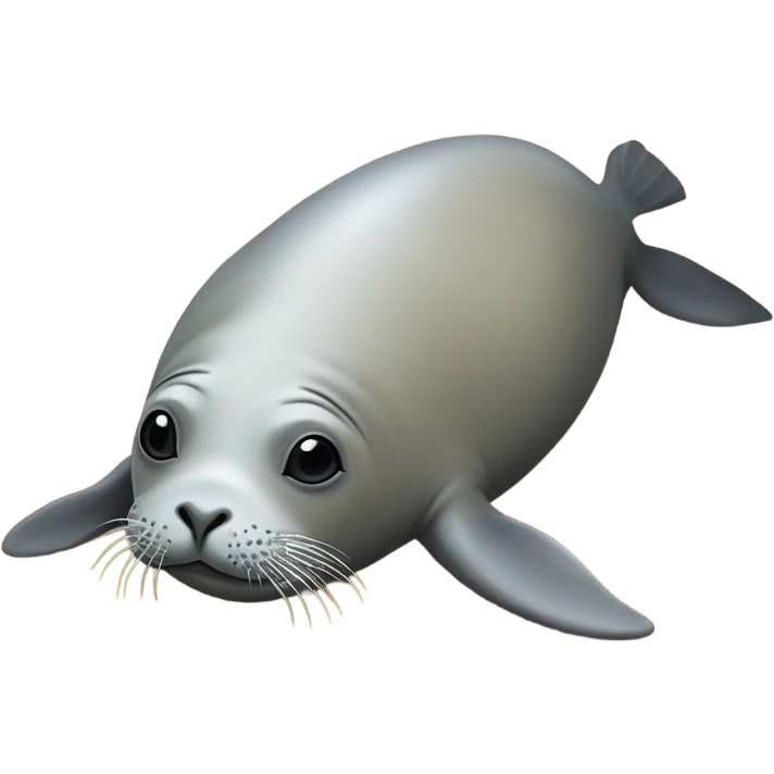 Monk seal emoji