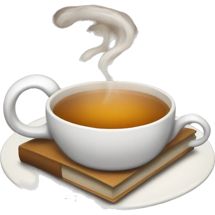book tea emoji