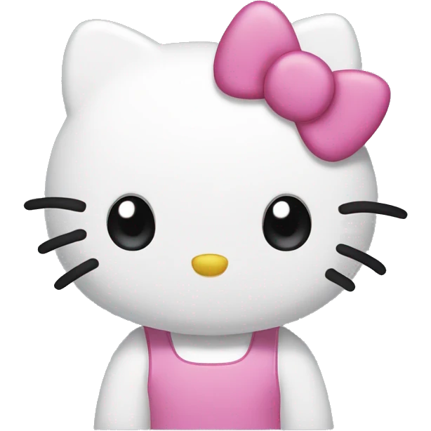 Hello kitty emoji