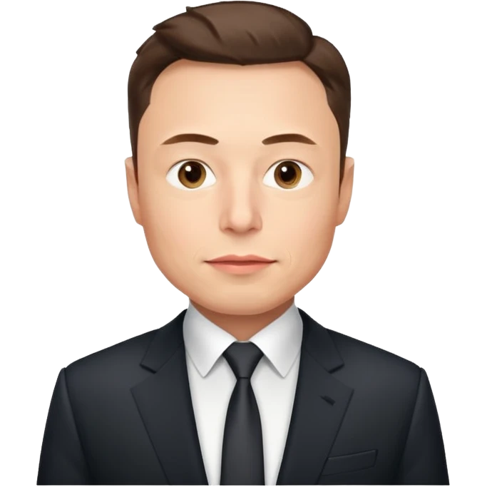 Génére moi Elon musk  emoji