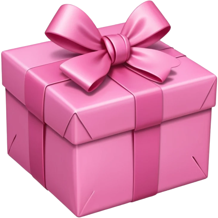 pink gift wrap emoji