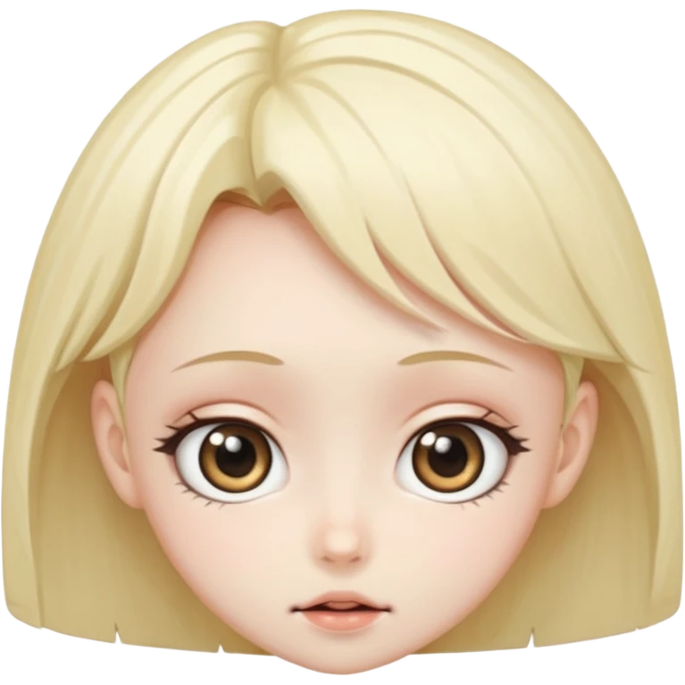 anime faces with big eyes emoji