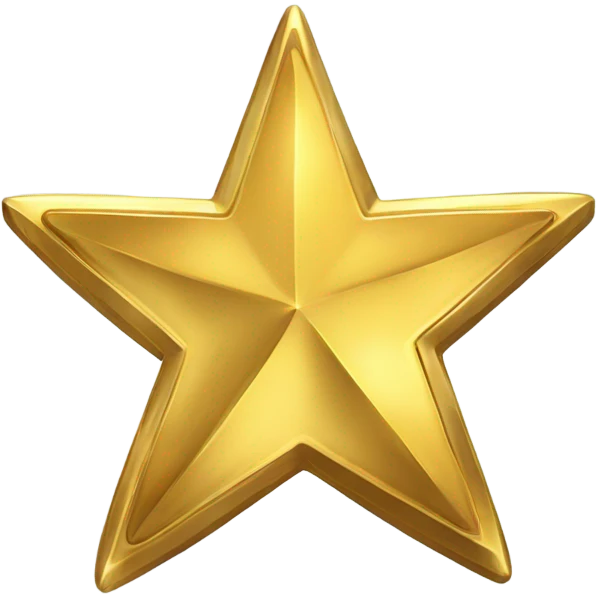 Mobster gold star emoji