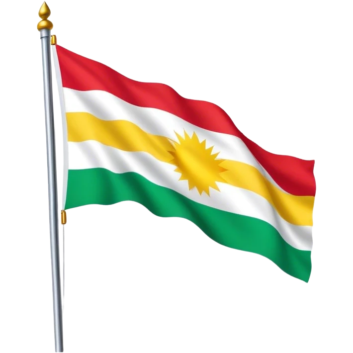 kurdistan flag emoji