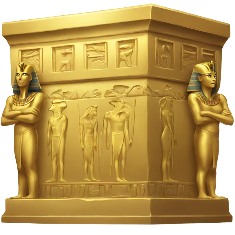 gold egyptian tomb emoji