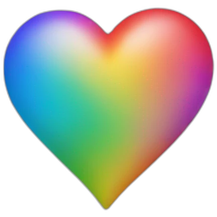 rainbow-heart emoji
