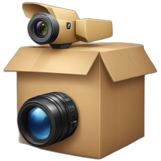 box with video camera emoji