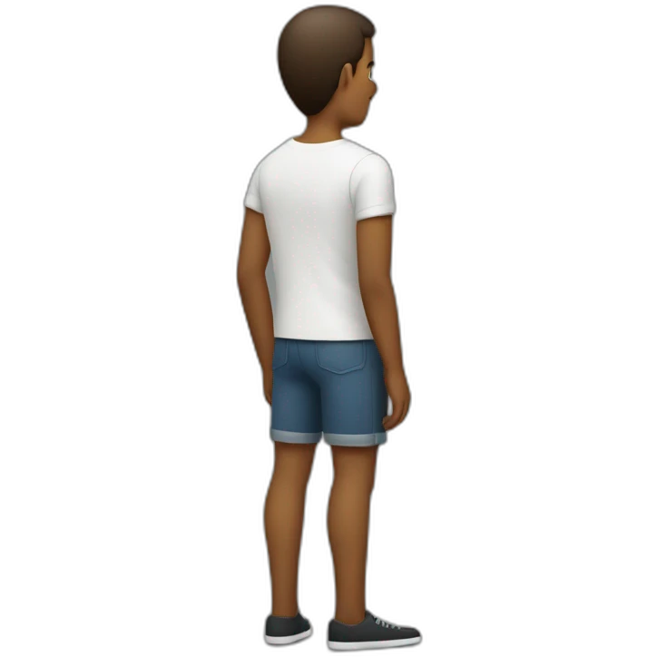 homme avec les jambes en forme de c qui vont vers l'arriere  emoji