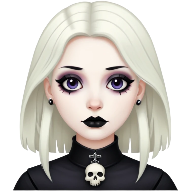 Goth emoji