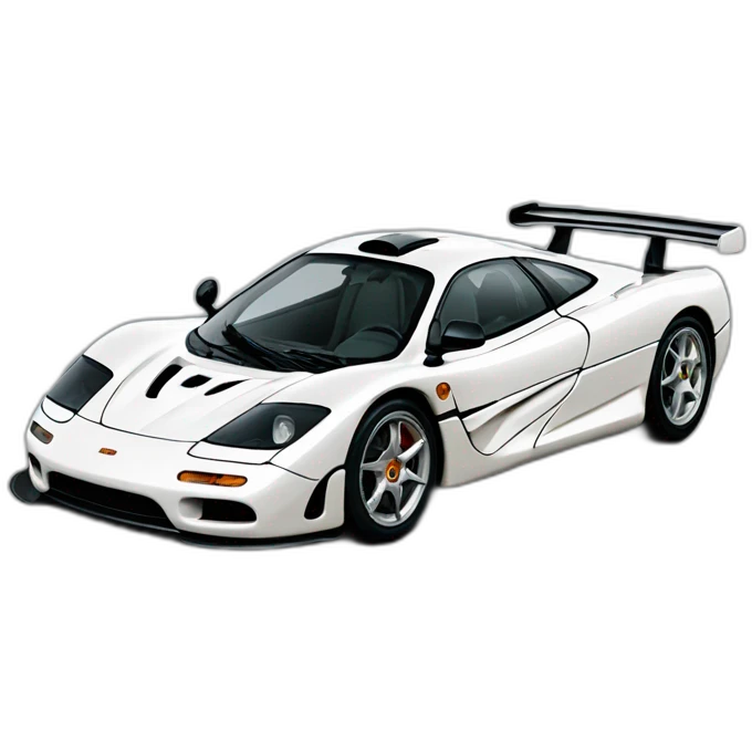 mclaren f1 lm emoji