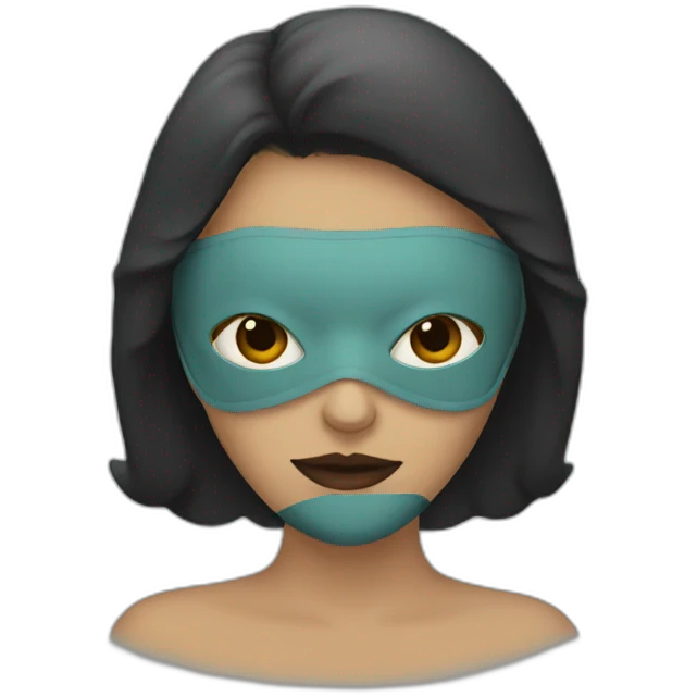 masked woman emoji