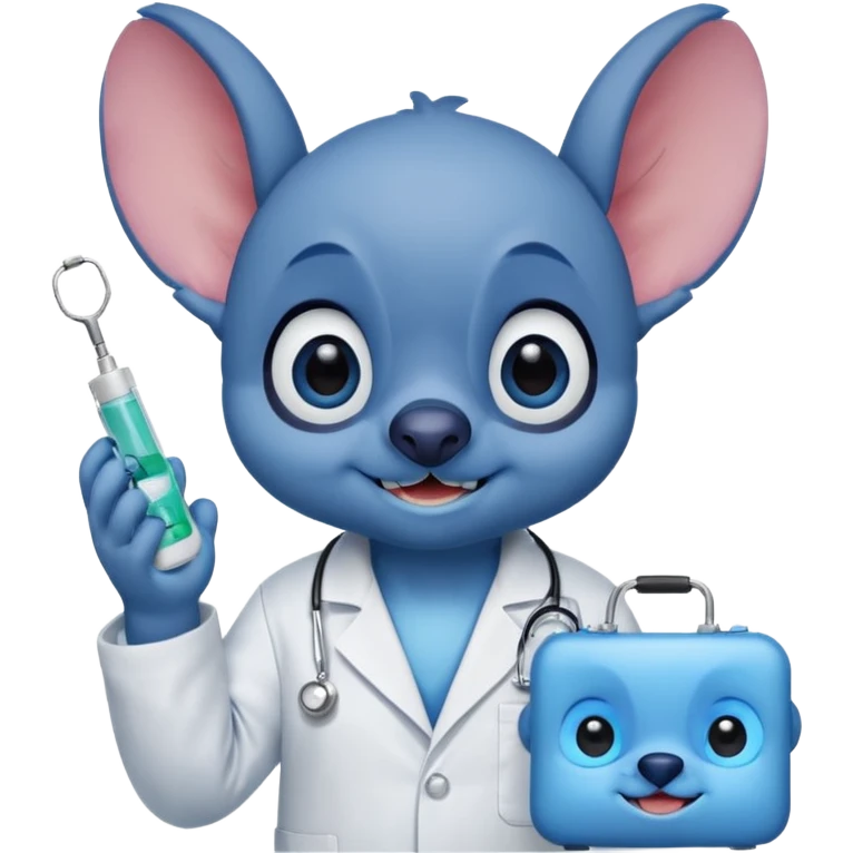 stitch medico emoji