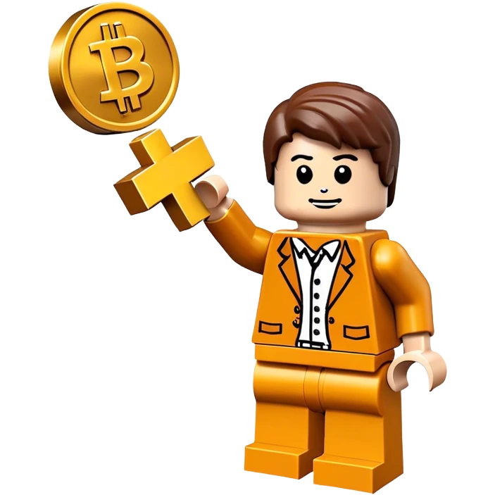 lego homme bitcoin emoji