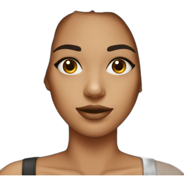 Hot girl emoji