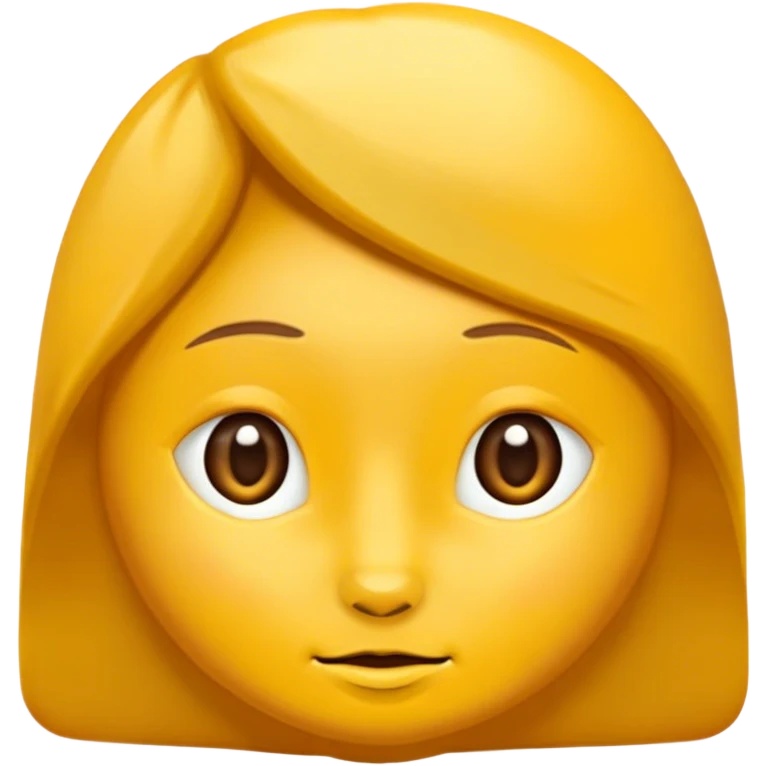 Monkey D. Luffy karakterinin hasır şapkasını takmış bir gözü kesik olduğu için kapalı olan girdap kaşlı kadın emoji