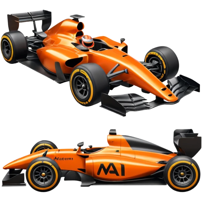 formula one mclaren emoji