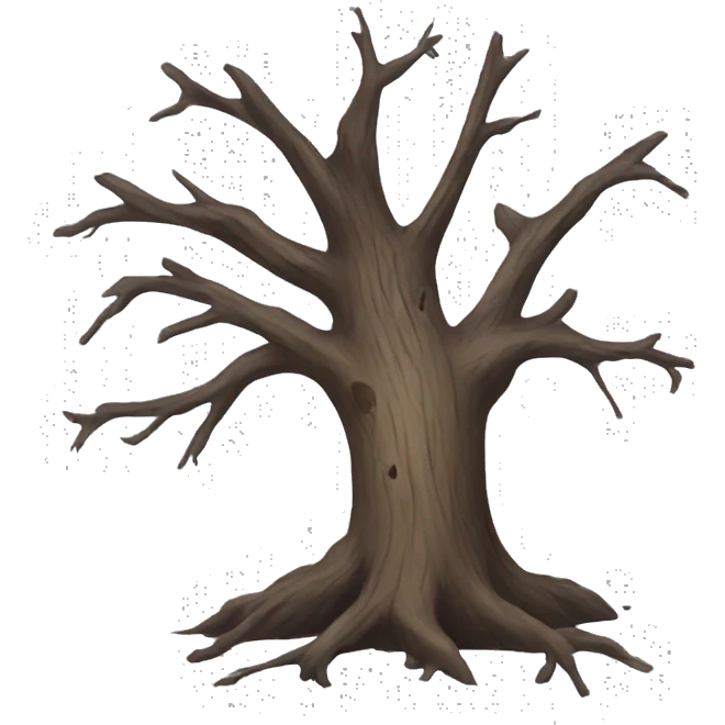 Dead tree emoji