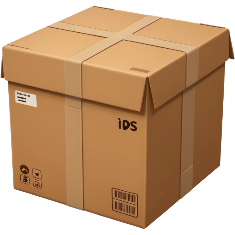 make delivery box  emoji