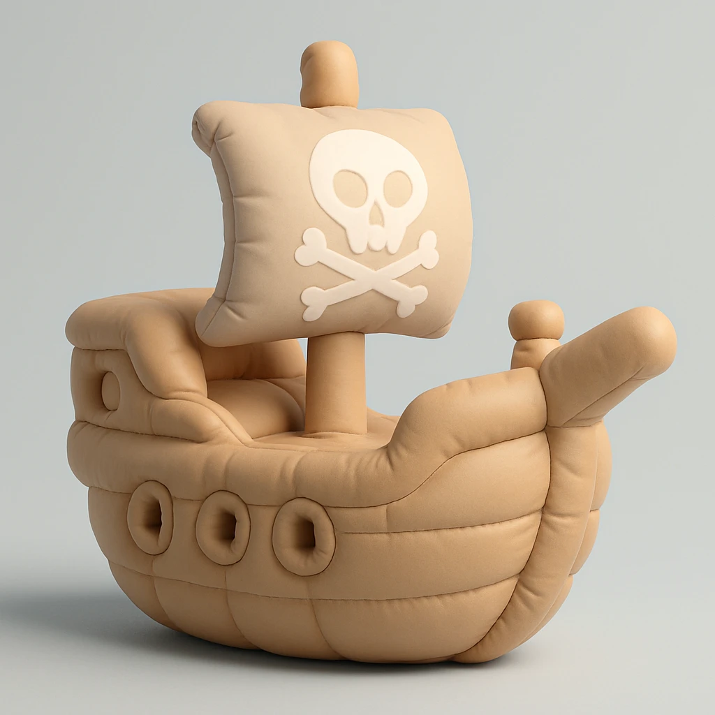 pirate ship emoji