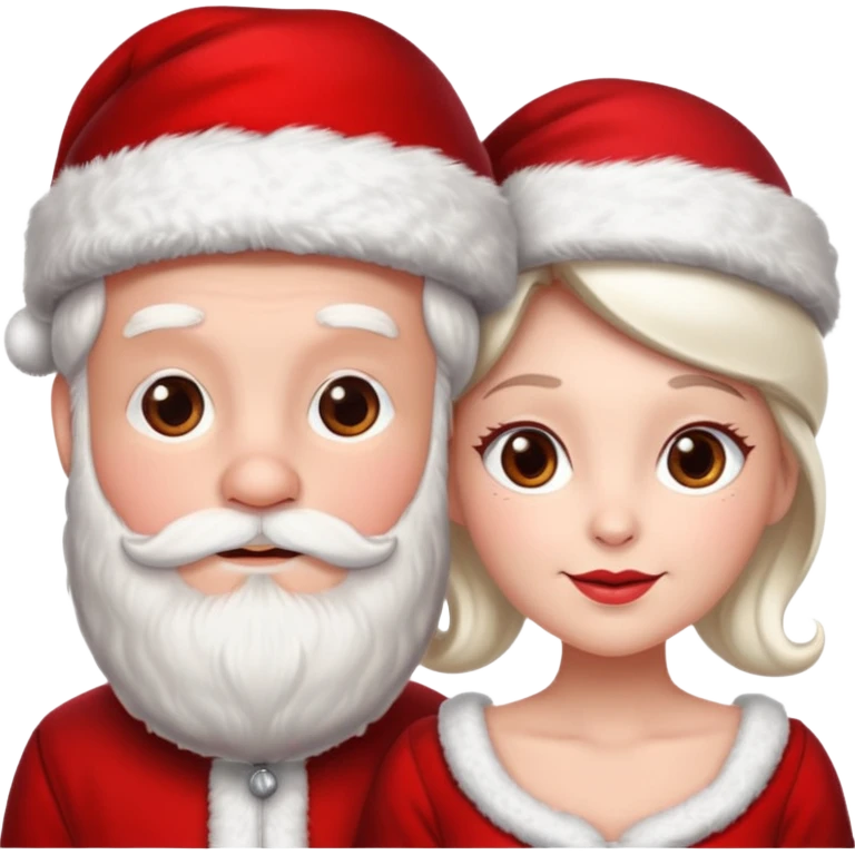 Mr. and Mrs. Clause emoji
