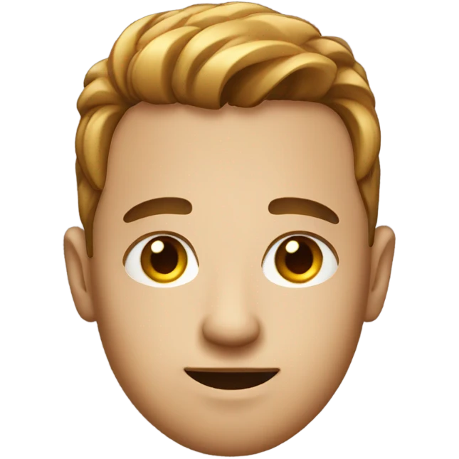  person with big shiny forehead  emoji