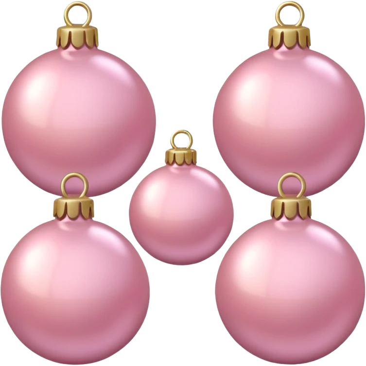 the color is baby pink its still christmas themed and aesthetic emoji