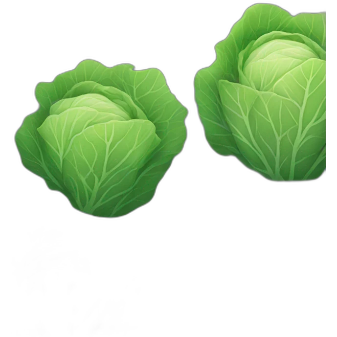 green cabbage emoji