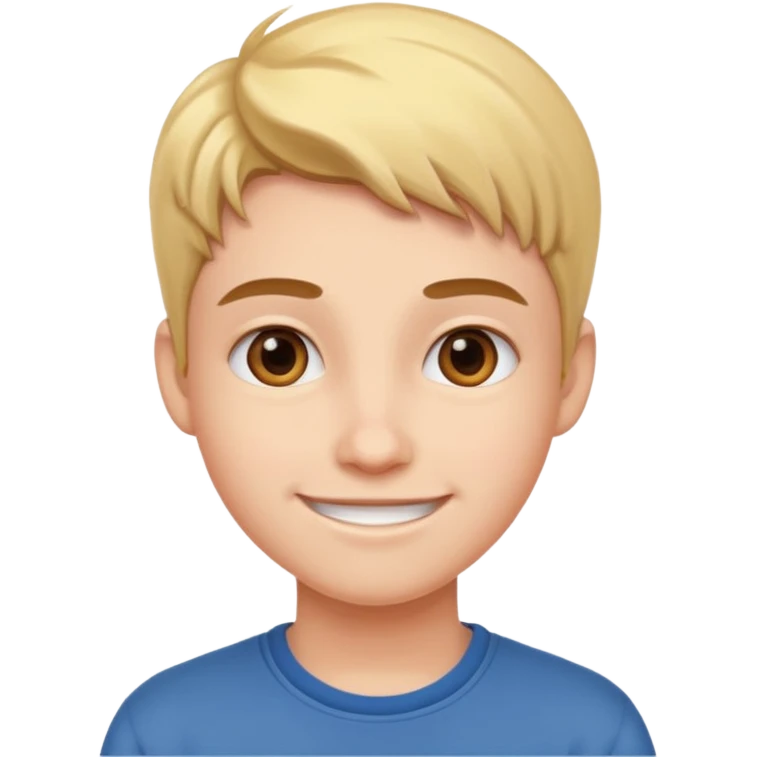 college student with curious face emoji