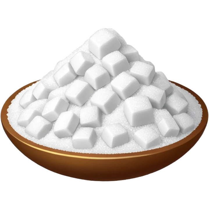White sugar  emoji
