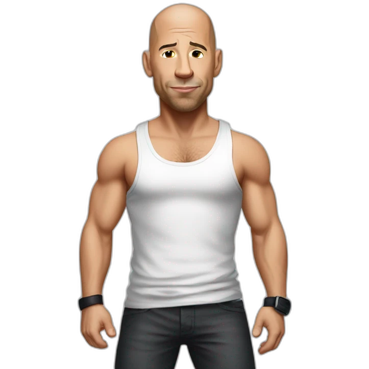 Vin diesel in tanktop emoji