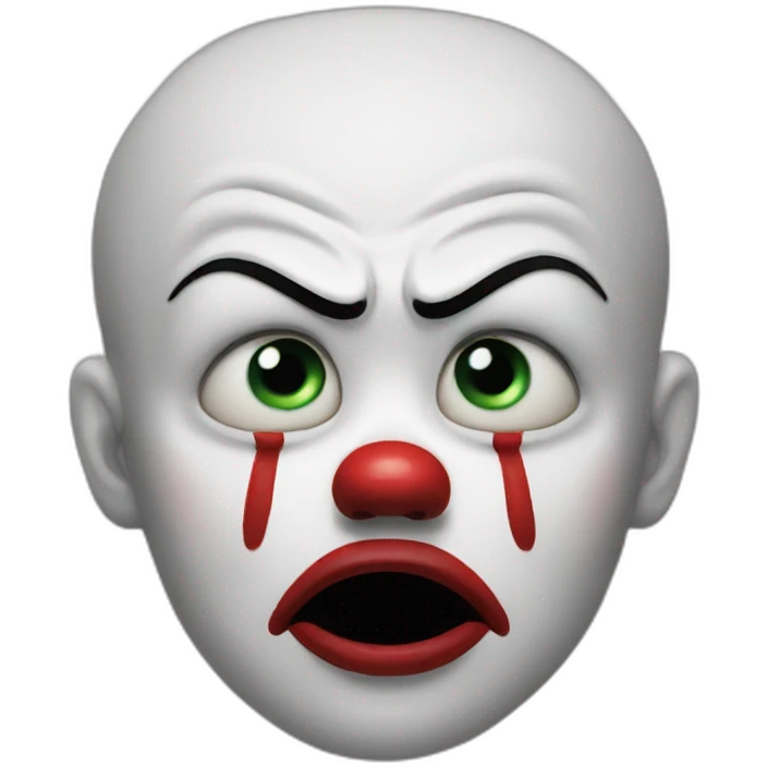 pennywise crying emoji