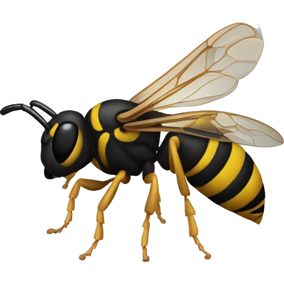 Wasp intoxicated emoji