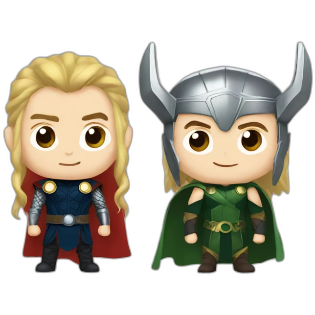 Thor and Loki emoji