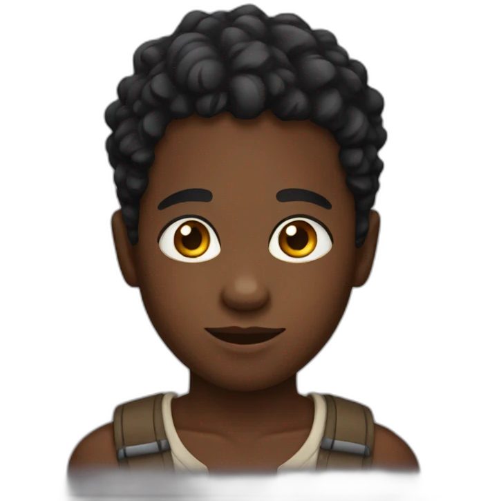 African boy emoji