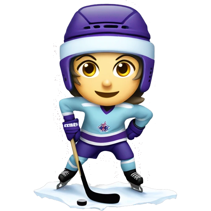 Minnesota Frost Women’s Hockey logo emoji