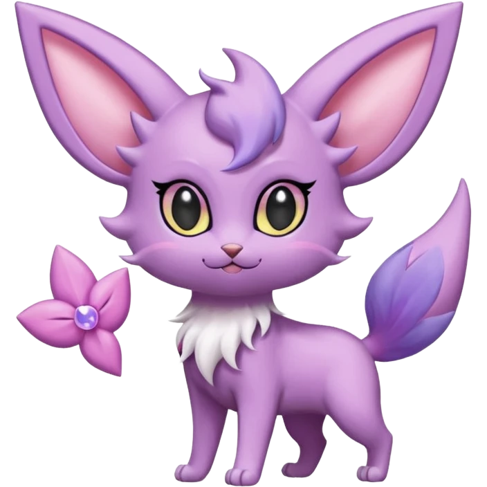  Fey Toony Espurr-Espeon-Skitty-Delcatty-Sprigatito-Purrloin-fusion-hybrid emoji
