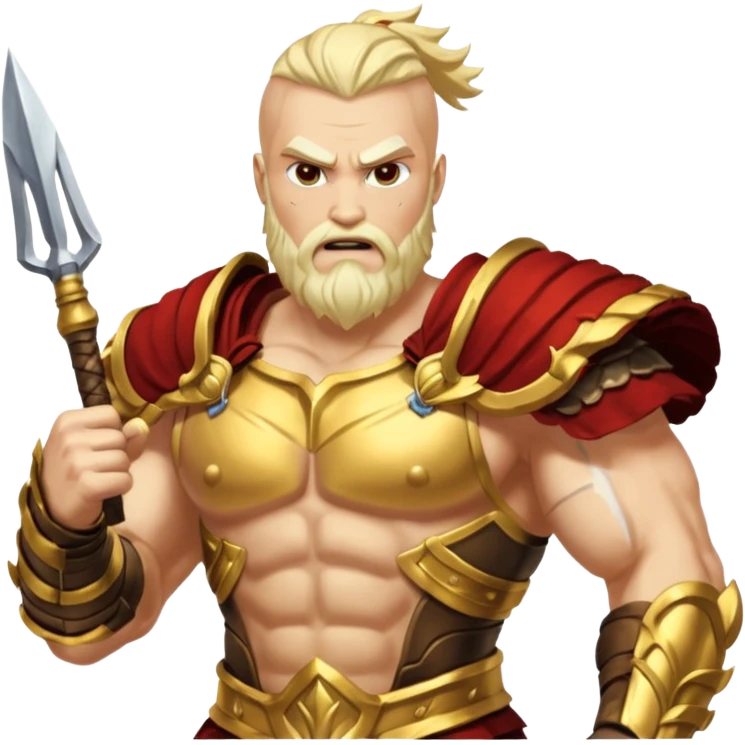 fight between Zeus and kratos  emoji